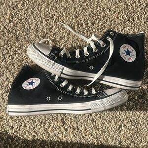 Black Classic Converse size 10